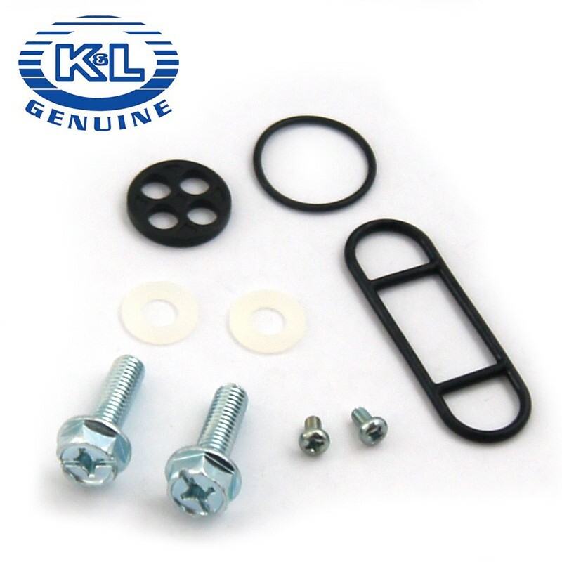 Kawasaki Fuel Petcock Rebuild Repair Gasket Kit klr600 klr250 kl250 kd80 gpz tap