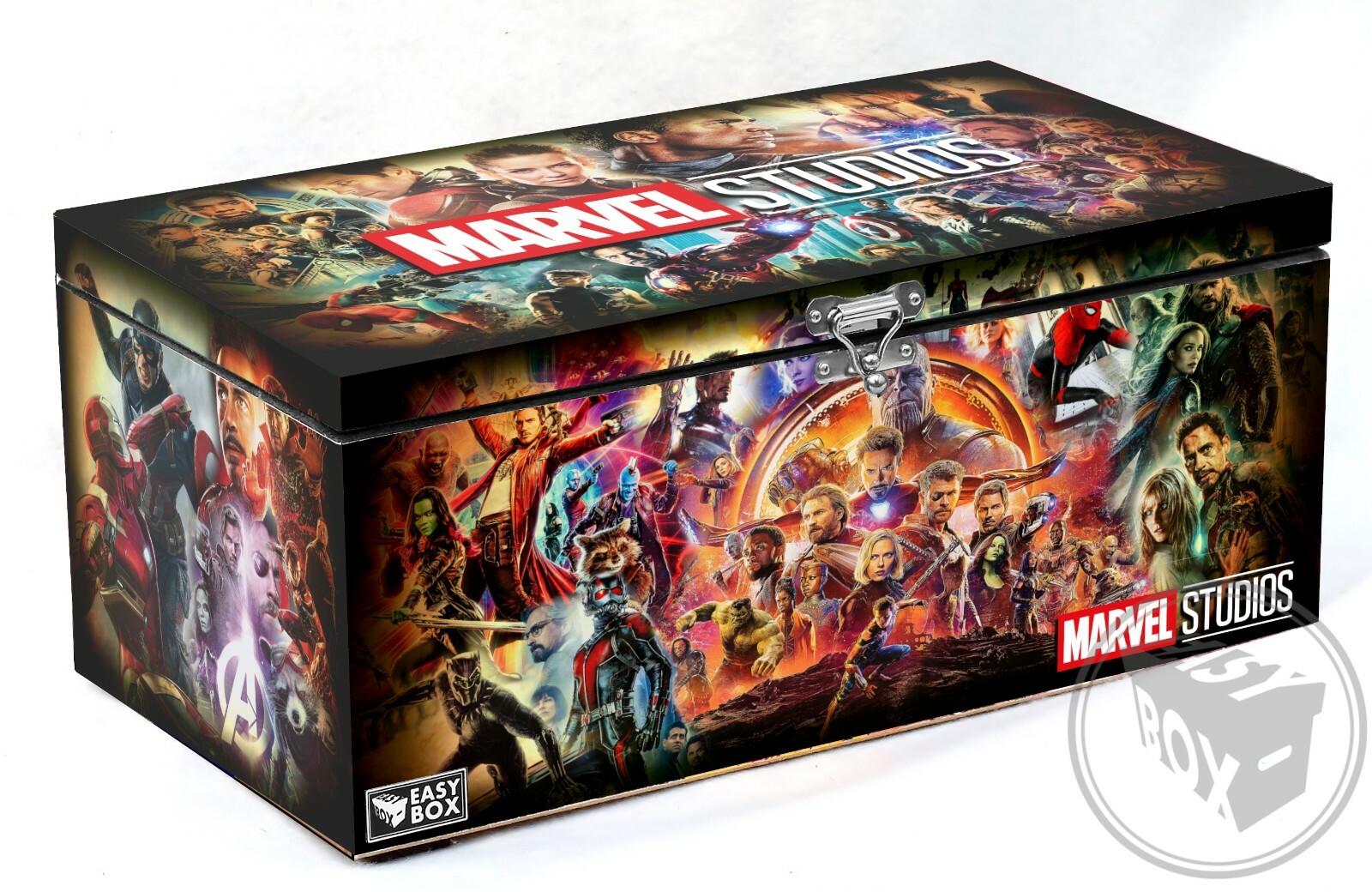 Marvel Studios MCU - DVDs / Blu-rays Box Chest MDF
