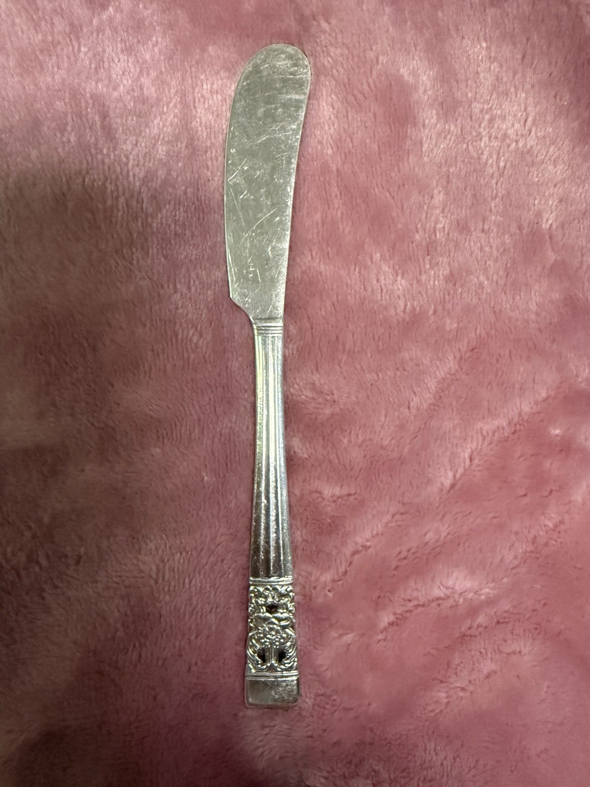 Oneida Community CORONATION 6” Flat butter spreader Silverplate 12 Available