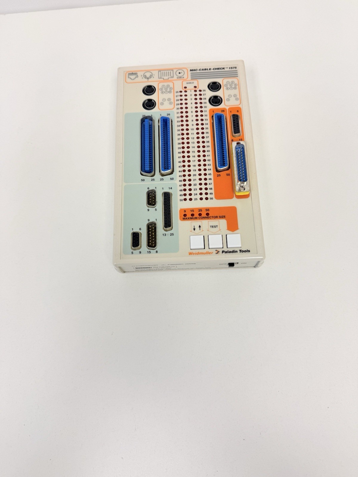 Weidmuller / Paladin Tools PC CABLE-CHECK 1570 Computer Cable Tester Used