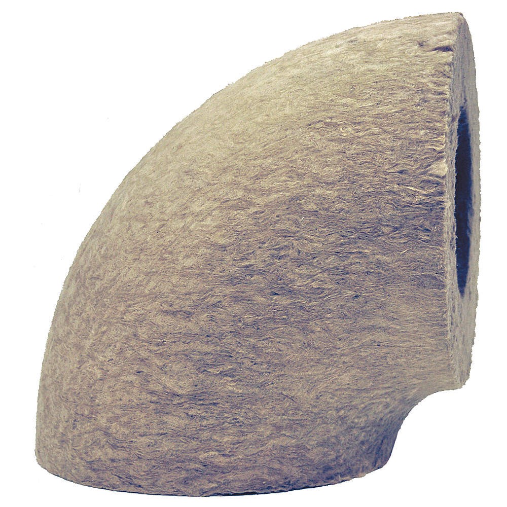 JOHNS MANVILLE 592102 Fitting Insulation,Elbow,6-5/8 In. ID 19NH42