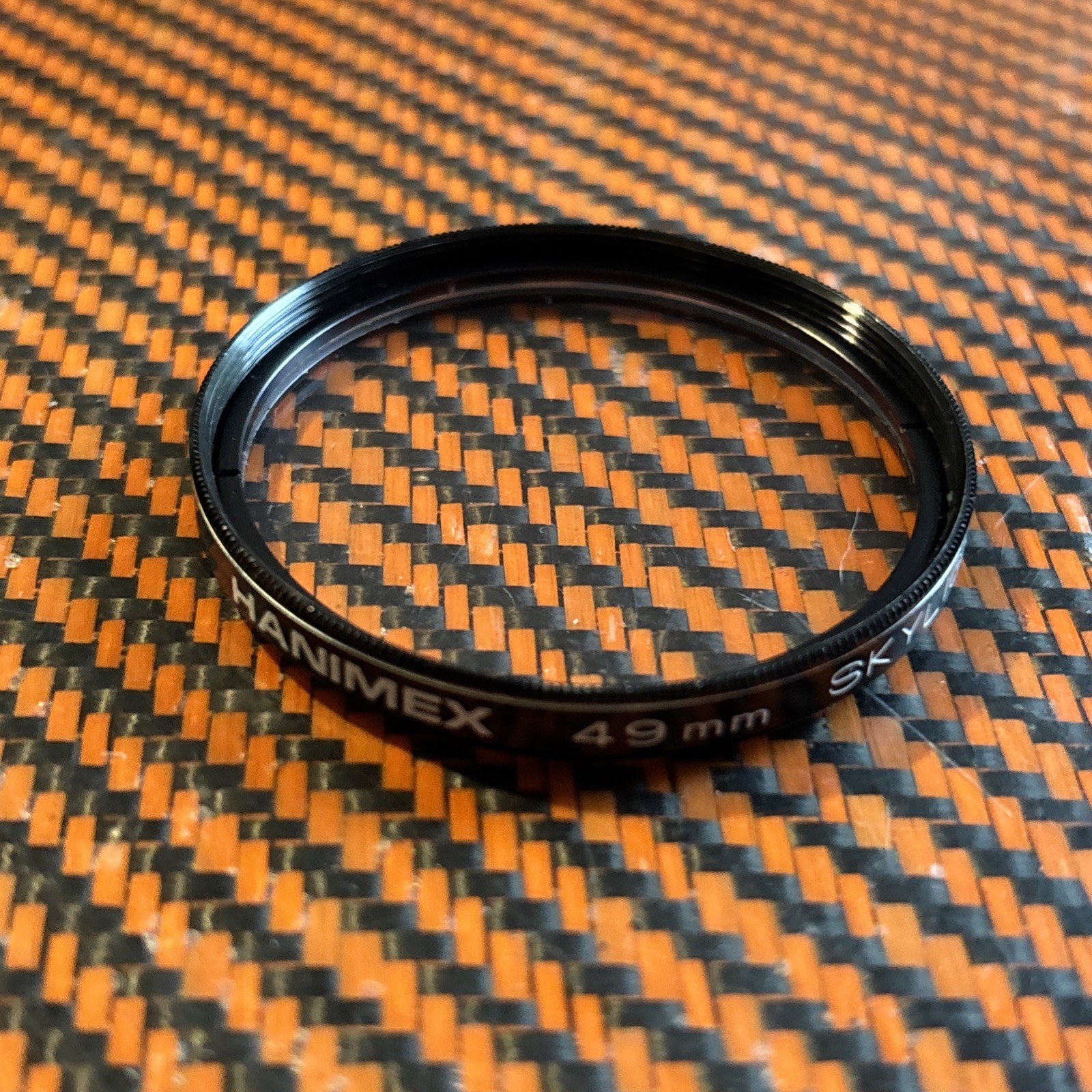 Hanimex Skylight 1A 49mm Lens Filter Made in Japan Nice! SLR Camera Lens