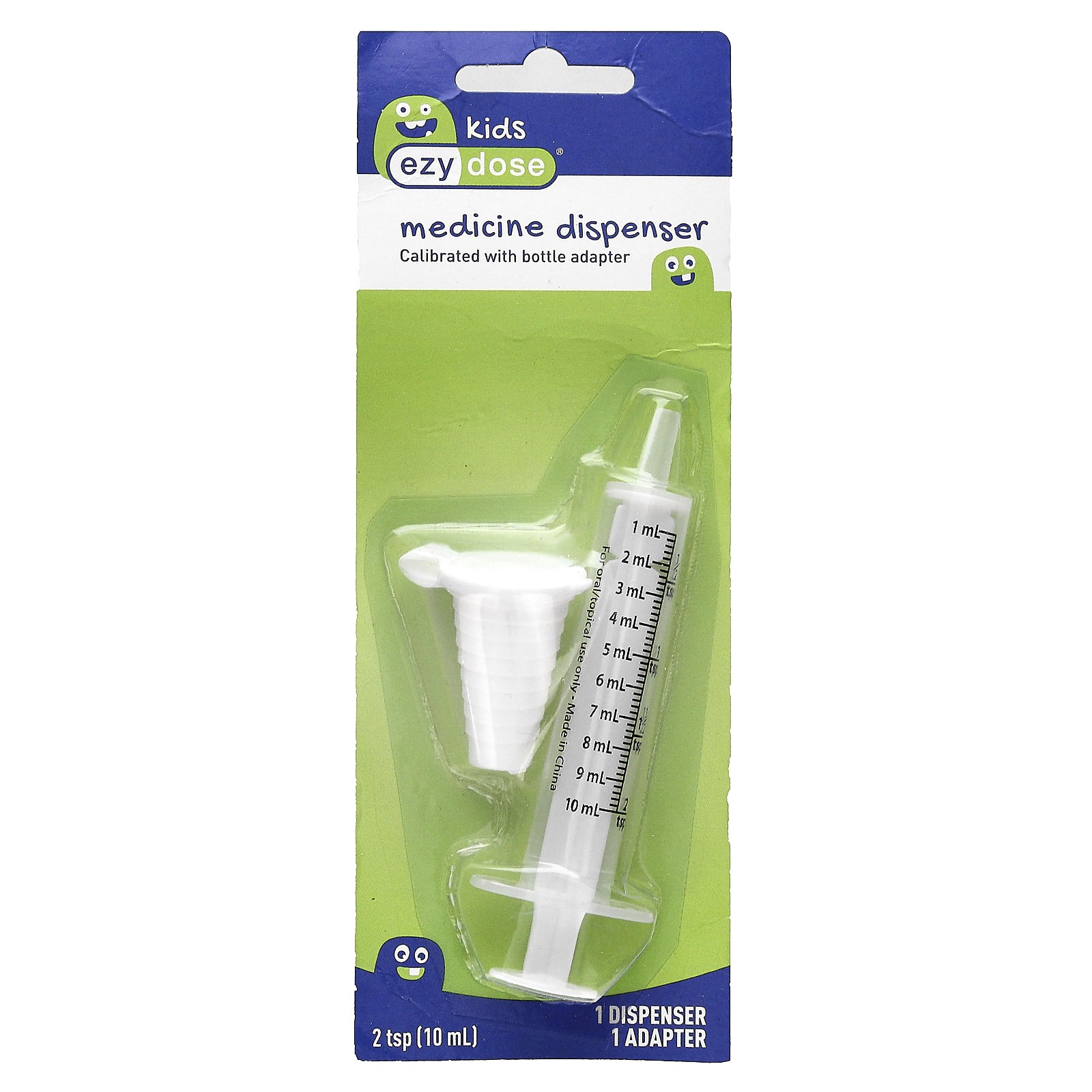 Kids, Medicine Dispenser, 2 Piece