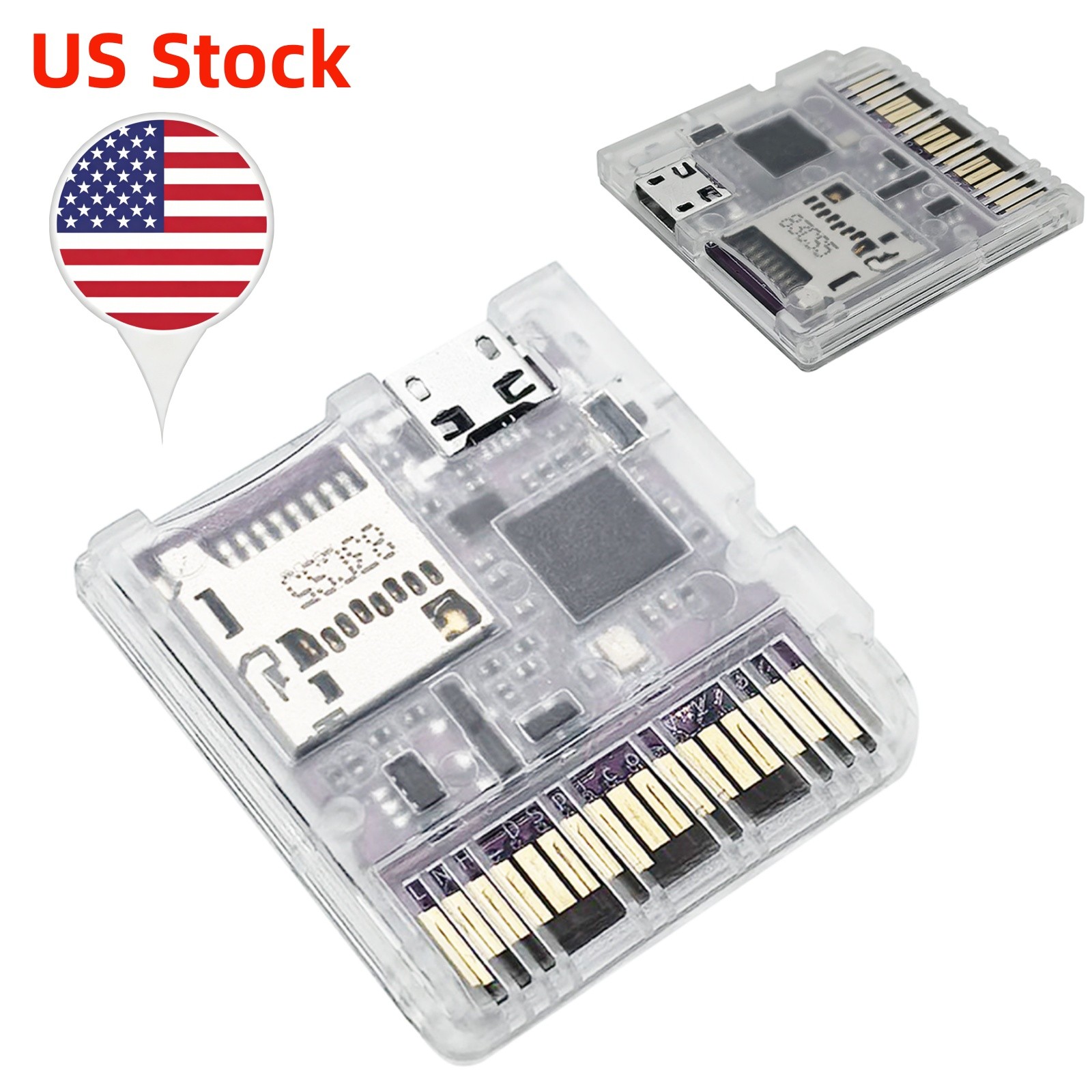 DSpico DS Flash Cart for NDS/DSi/3DS RP2040 Open-Source Game Reader US Stock