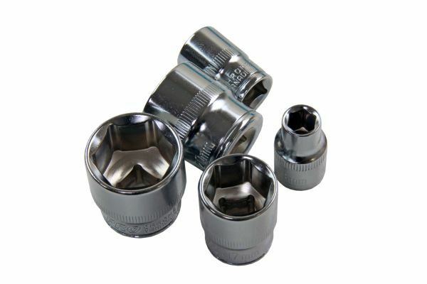 US PRO Tools 17pc 3/8 dr Shallow Sockets Set, Socket 6 Point 8-24mm 1376