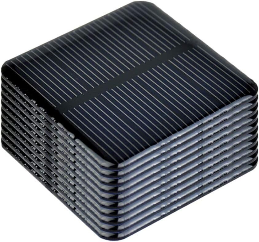 10pcs High Efficiency Monocrystalline Solar Cells DIY Kit - Compact 2V Power