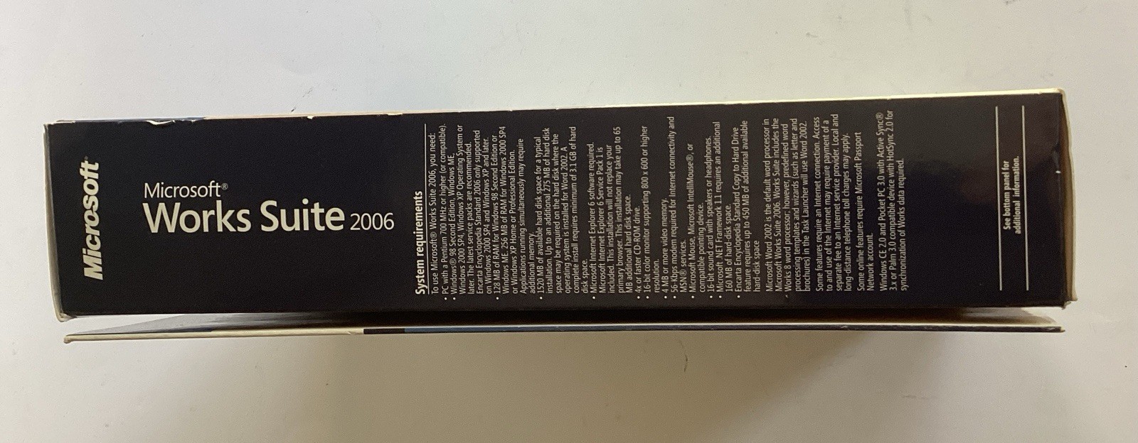 Microsoft Works Suite 2006 - Product Key - Digital Image 2006 Manual