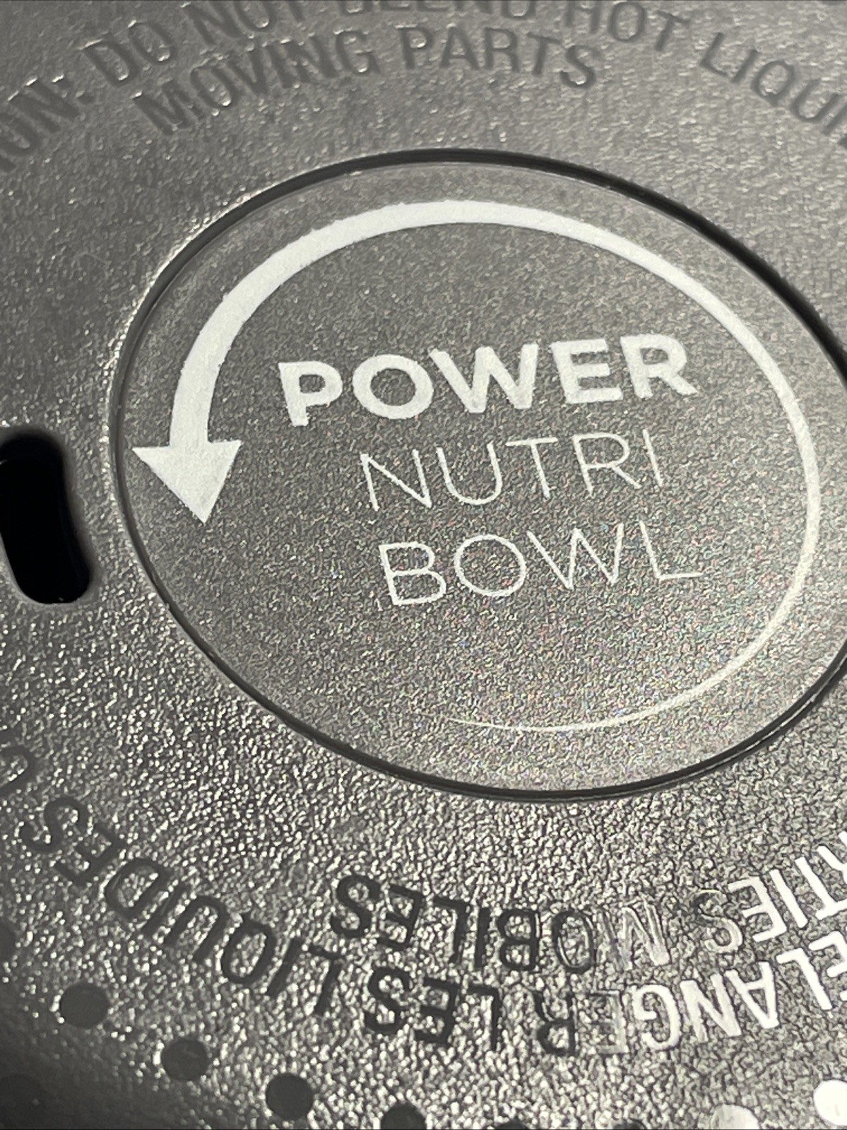 Ninja Power Nutri Bowl Paddle & Lid