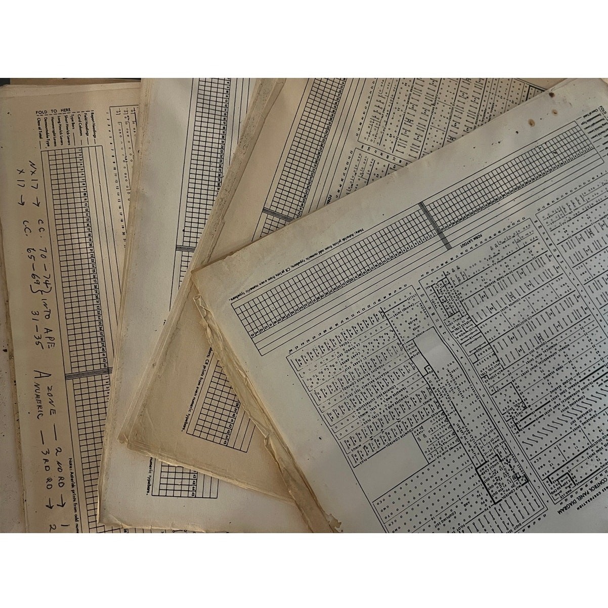 Vintage IBM System 360 Model 20 Punched-Card Utility Programs 1970s Collection