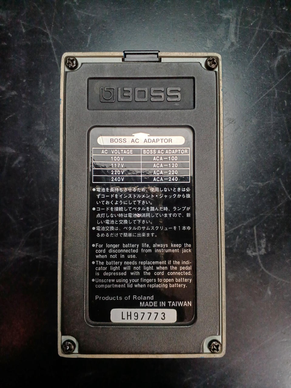 BOSS CS-3 Compression Sustainer Effects Pedal