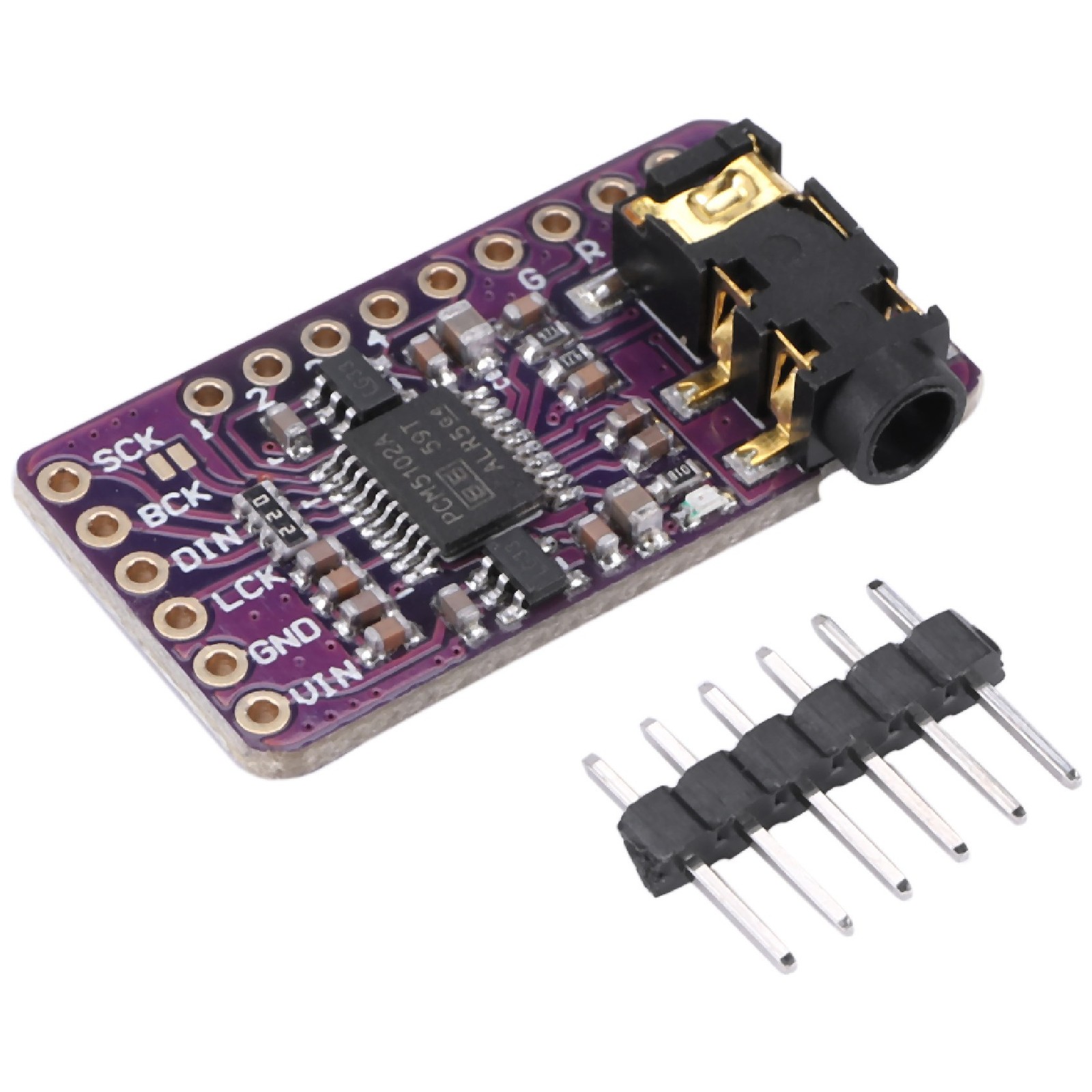 PCM5102 I2S IIS Digital Audio  Decoder Module Stereo DAC4591