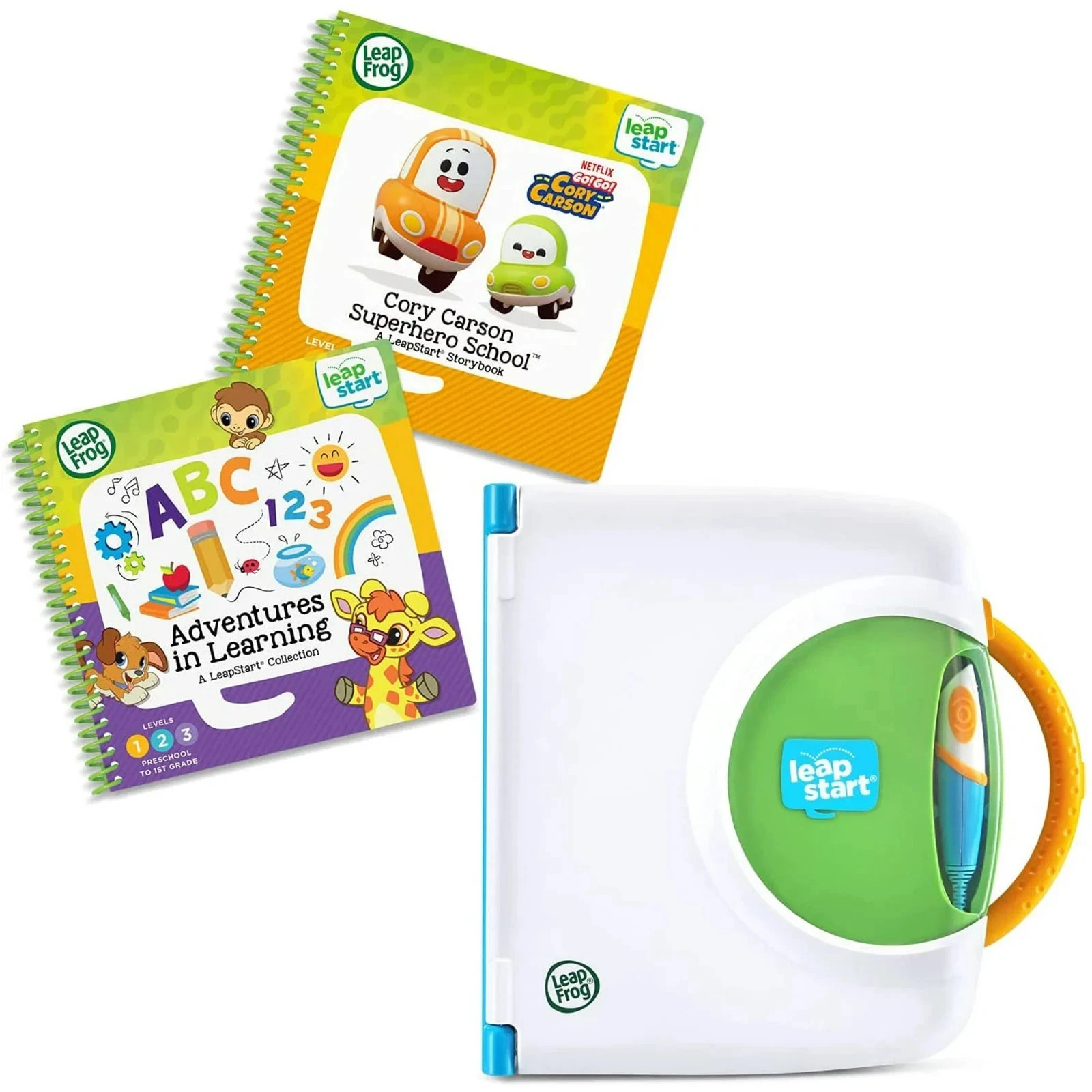 LeapFrog LeapStart Interactive Learning System +Book Preschool & Pre-K Green EUC