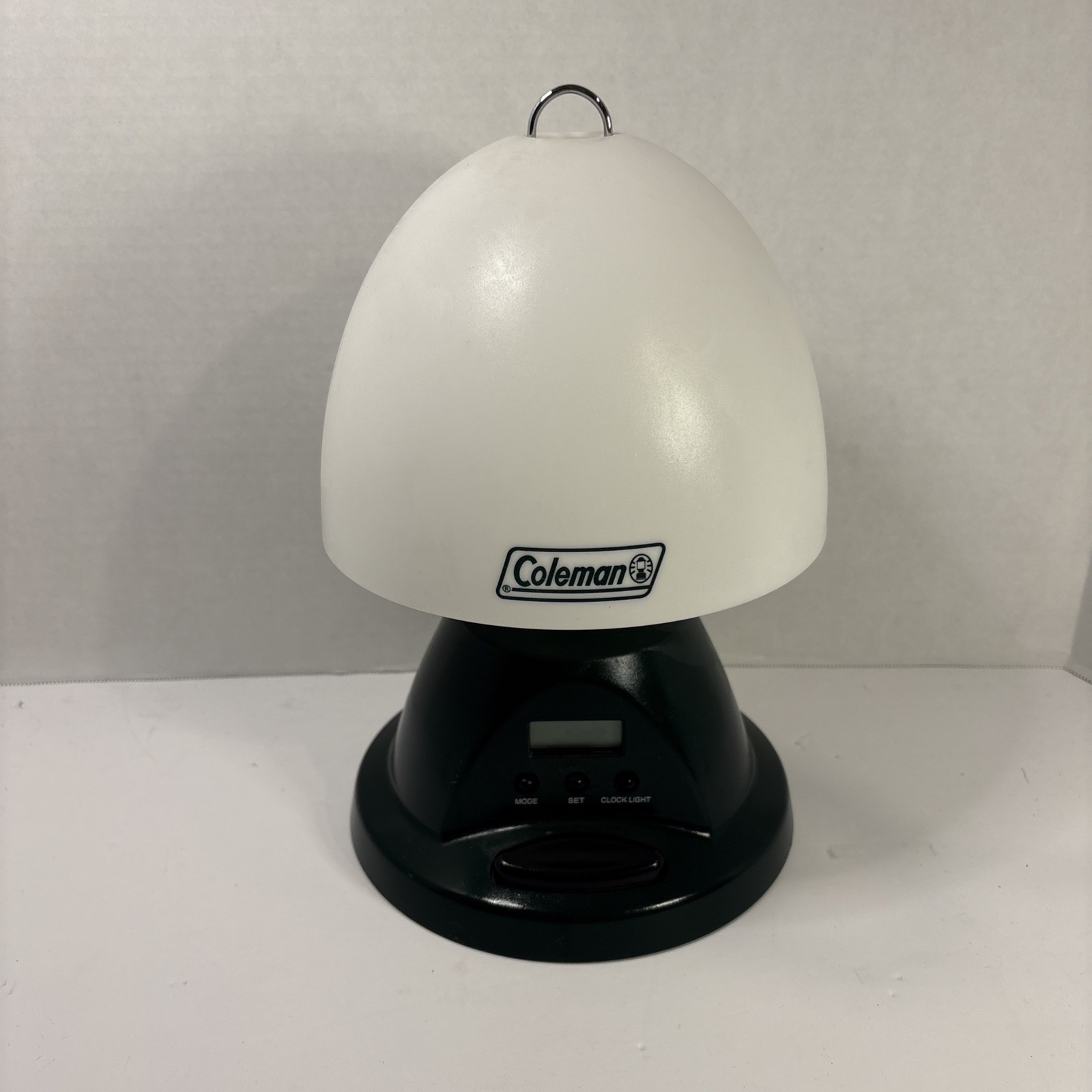 Vintage Coleman Table Lamp with Clock & Alarm – Model 5372-700