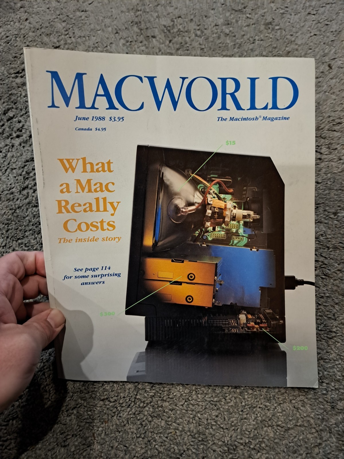 Vintage June 1988 MacWorld Magazine Macintosh Computers