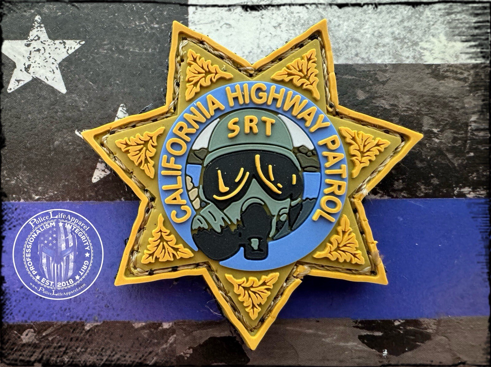 SRT Gas Mask PVC Patch