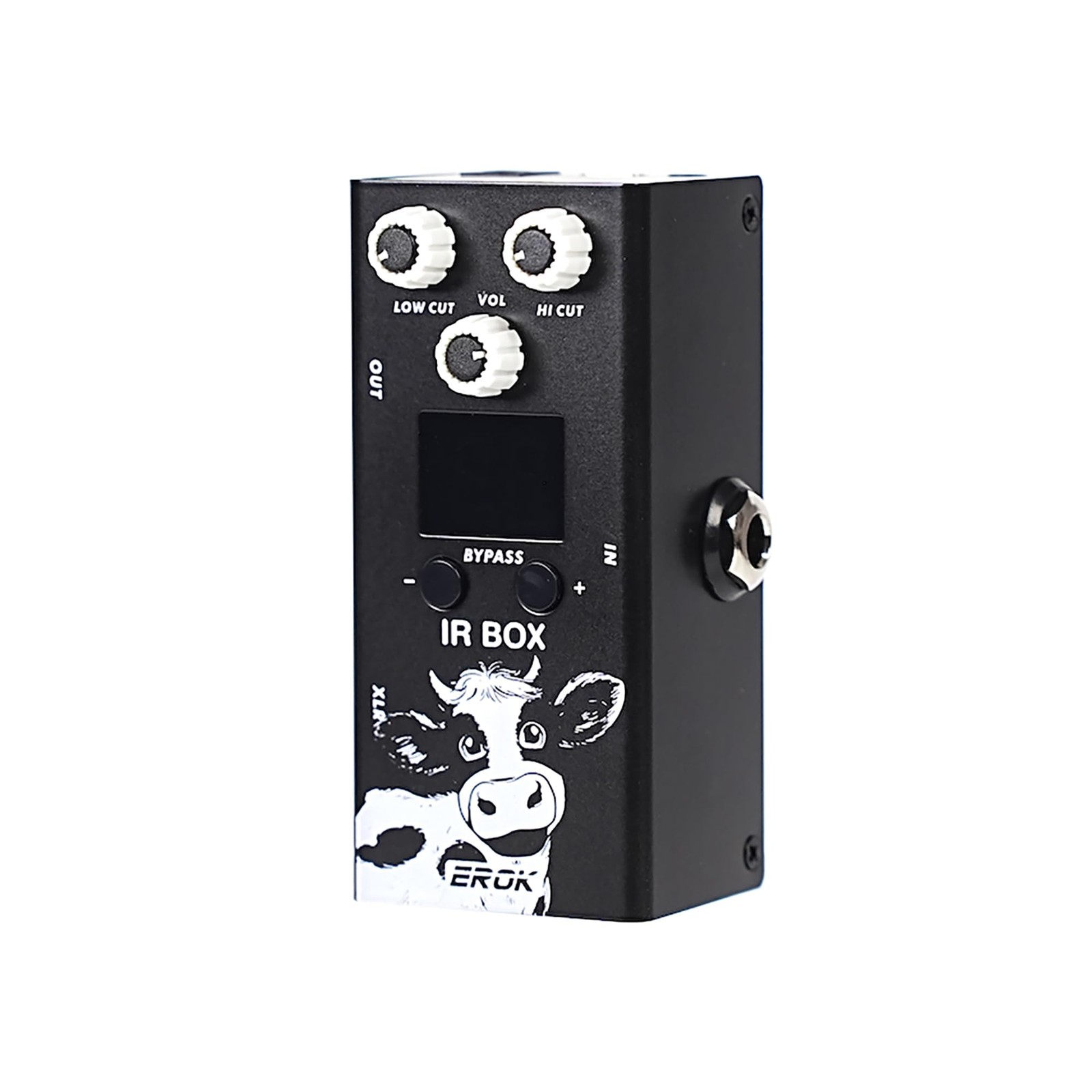EROK Speaker Cabinet Simulator Pedal with IR Loader, 9-Band EQ & 32 Presets - Gu