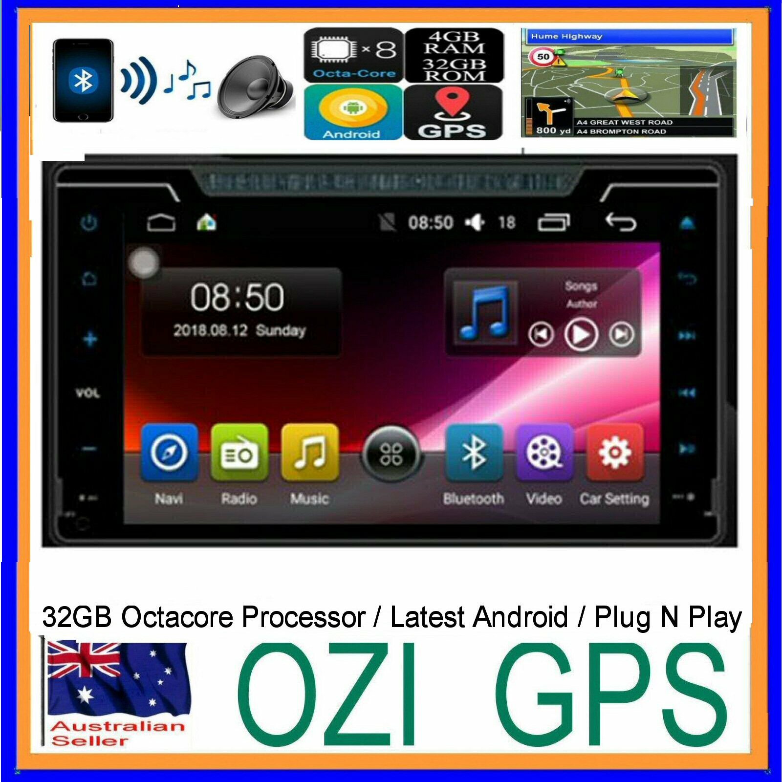 for TOYOTA COROLLA 2018+ GPS BLUETOOTH HEAD UNIT APPLE CARPLAY ANDROID AUTO CAM