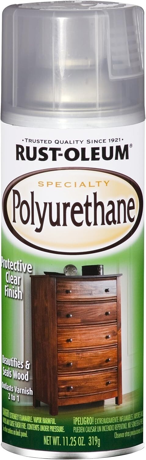 Rust-Oleum 7870830 Specialty Polyurethane Spray, 11.25 oz