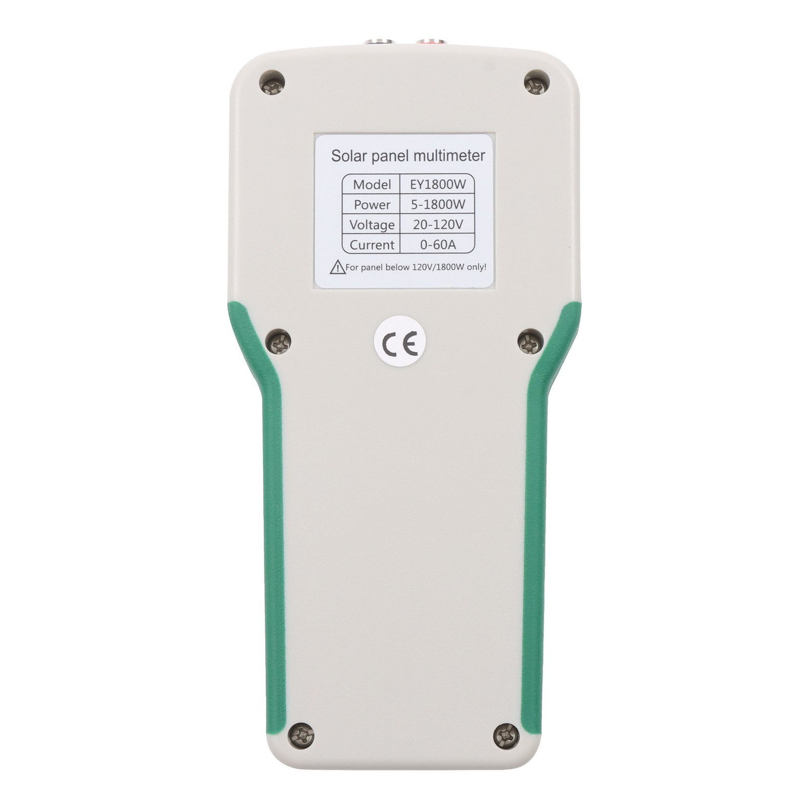 1800W MPPT Meter - Measures Solar Open Circuit Voltage & Load Current