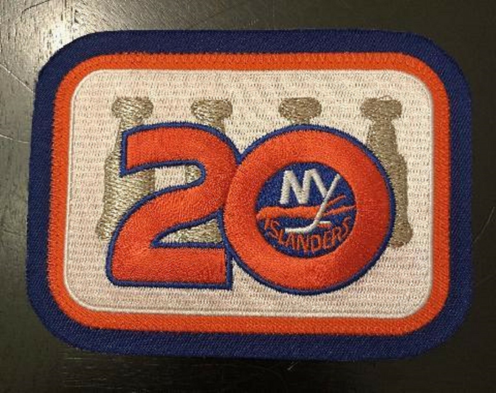 New York Islanders 20th Anniversary Jersey Patch