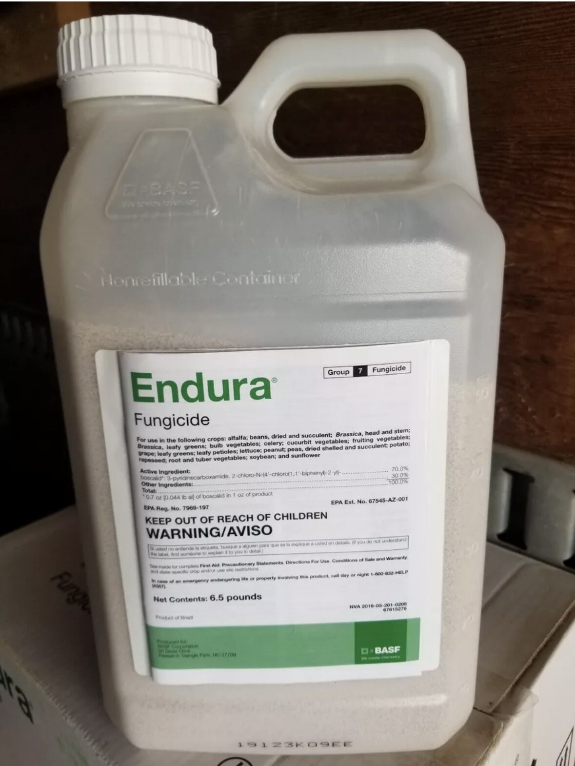 Endura Fungicide 6.5lb Jug