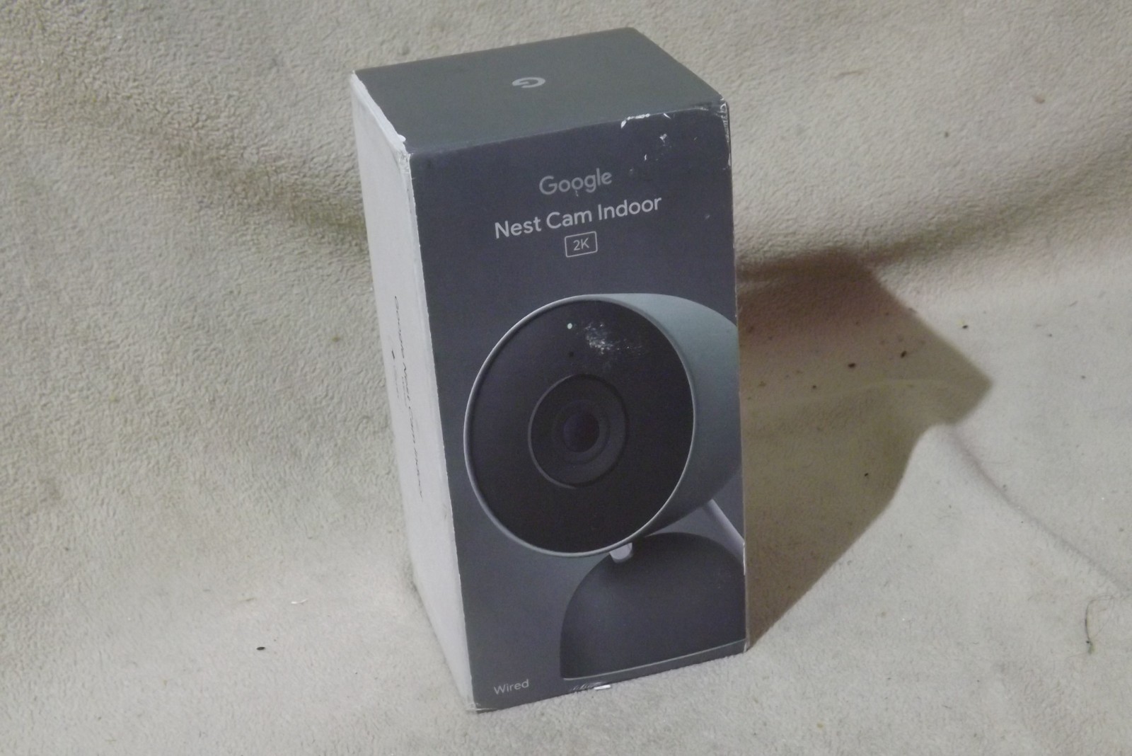 Google Nest Cam 2K Indoor Wired 3rd Gen Security Camera - Hazel