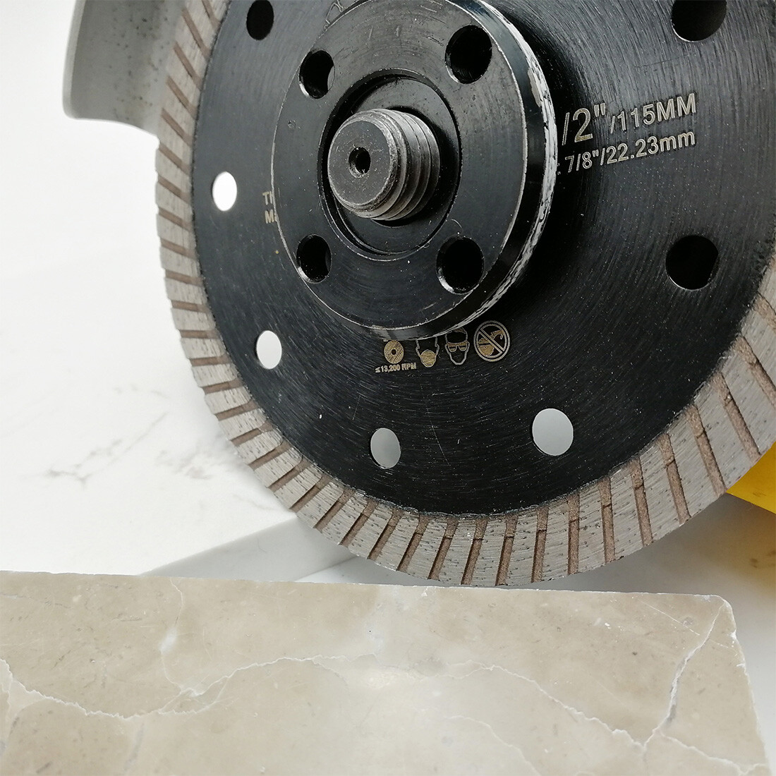 2pcs 4.5'' Diamond Cutting Disc Wheel Circular Saw Blade for Ceramic Tile Marble