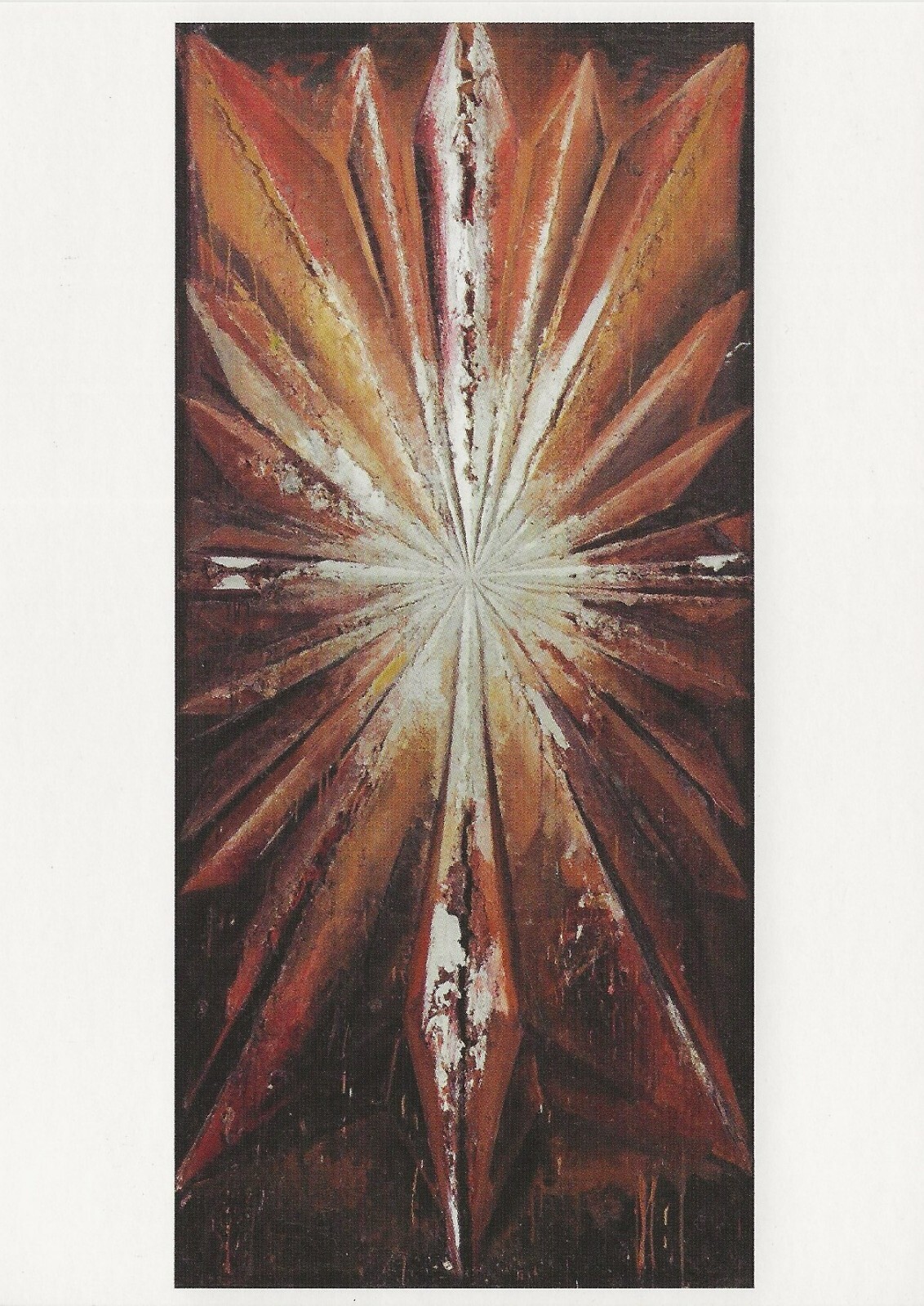 Postcard Jay DeFeo "The Jewel" 1959 LACMA MINT Unused