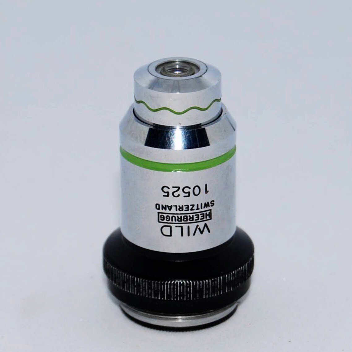 Rare Vintage Swiss Wild Heerbrugg Fluotar Objective Lens - 40Ph Excel. Cond.