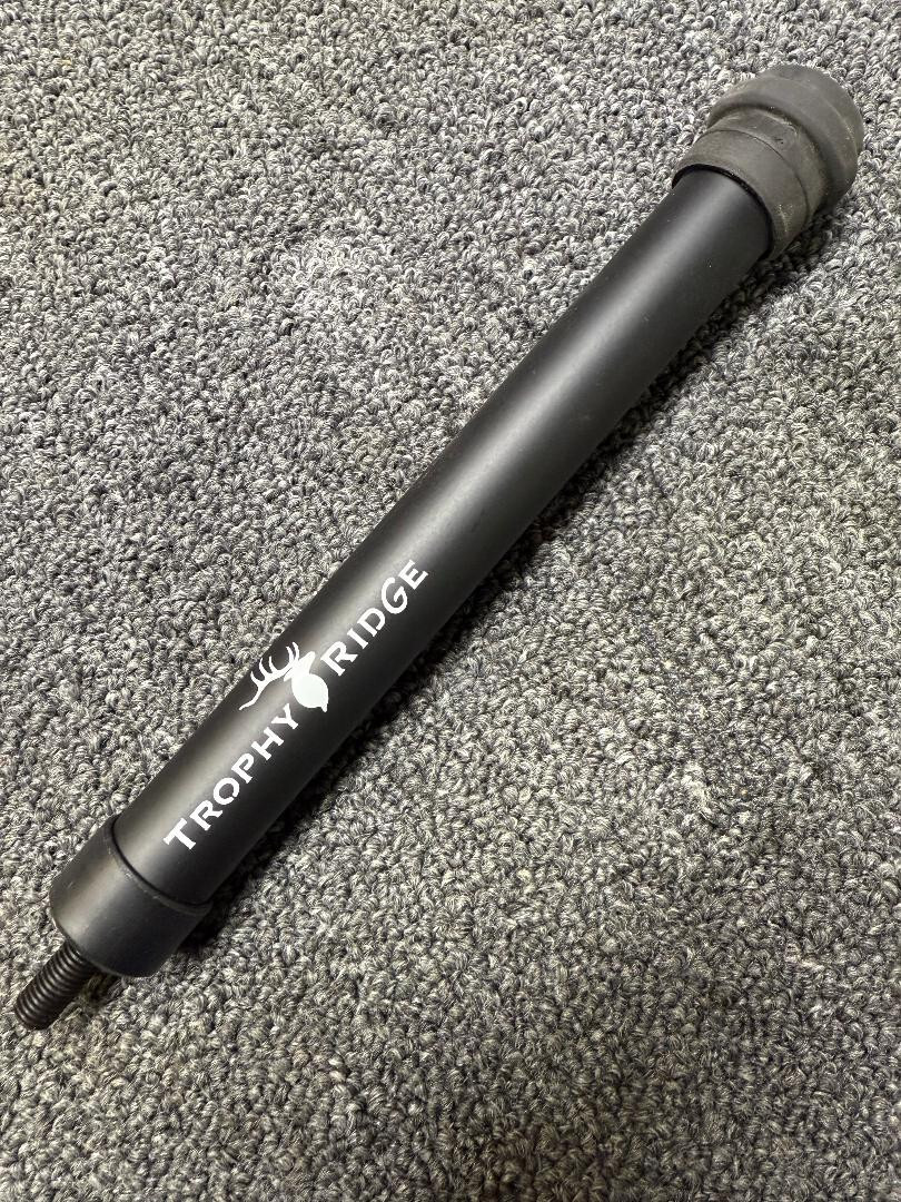 NEW BULK Trophy Ridge 8" Shock Stop Stabilizer Bow Hunting Bar bowhunting Black