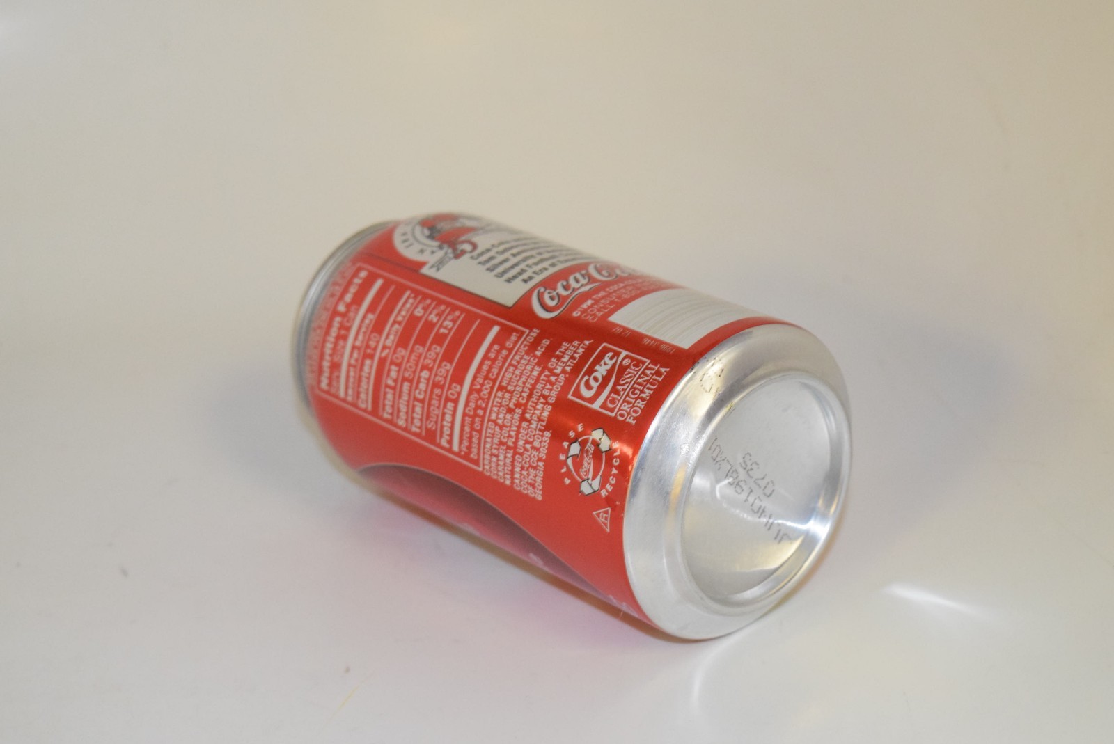COCA-COLA TOM OSBORNE NEBRASKA CORNHUSKER SODA CAN 12 OZ. VINTAGE COLLECTIBLE.