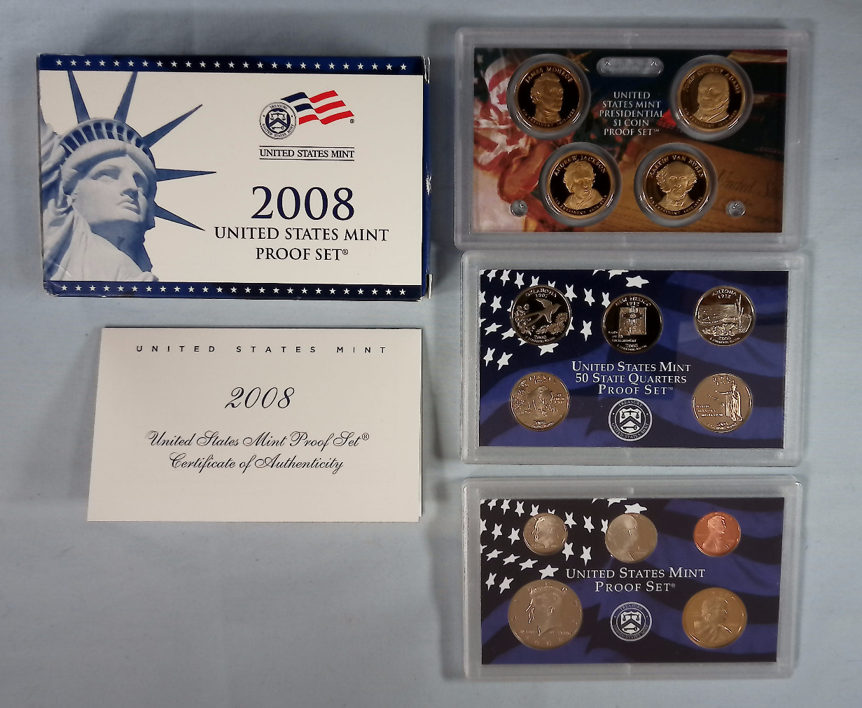2008-S United States Mint Proof Set 14-Coins