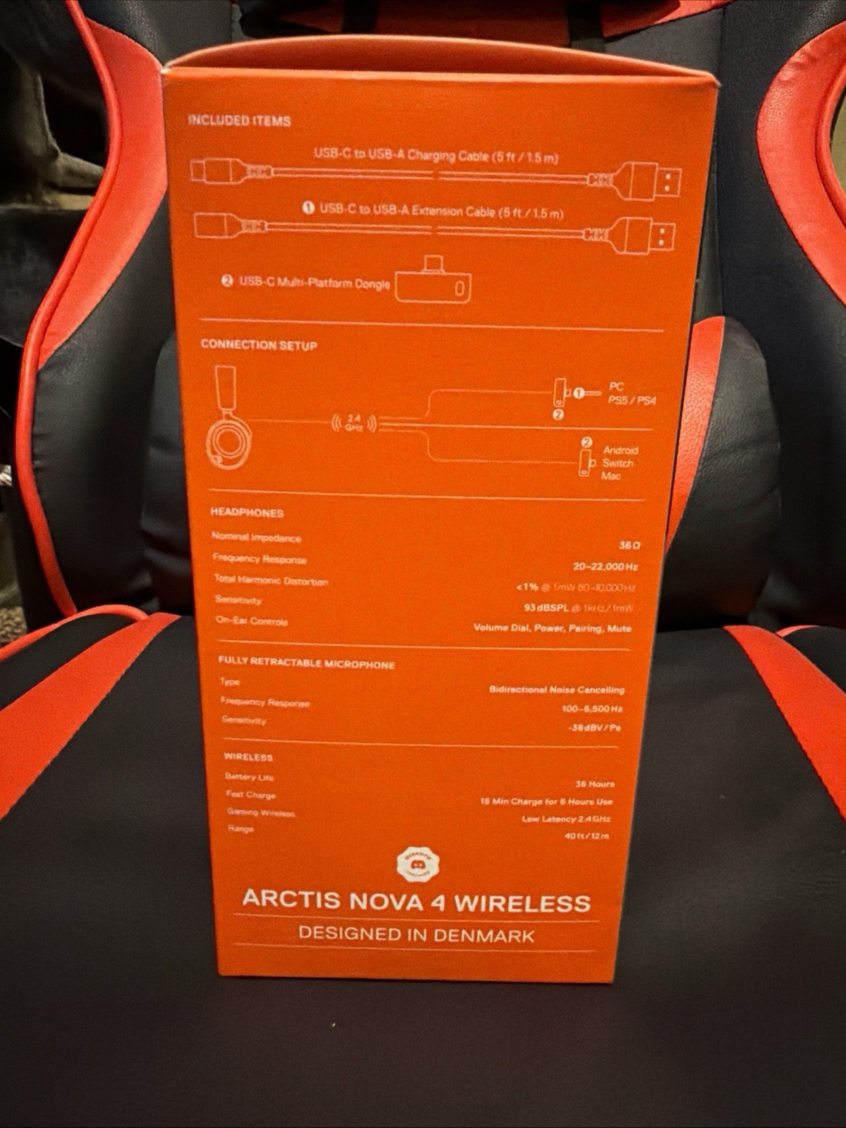SteelSeries Arctis Nova 4 Wireless Gaming Headset Multi-Platform, Black