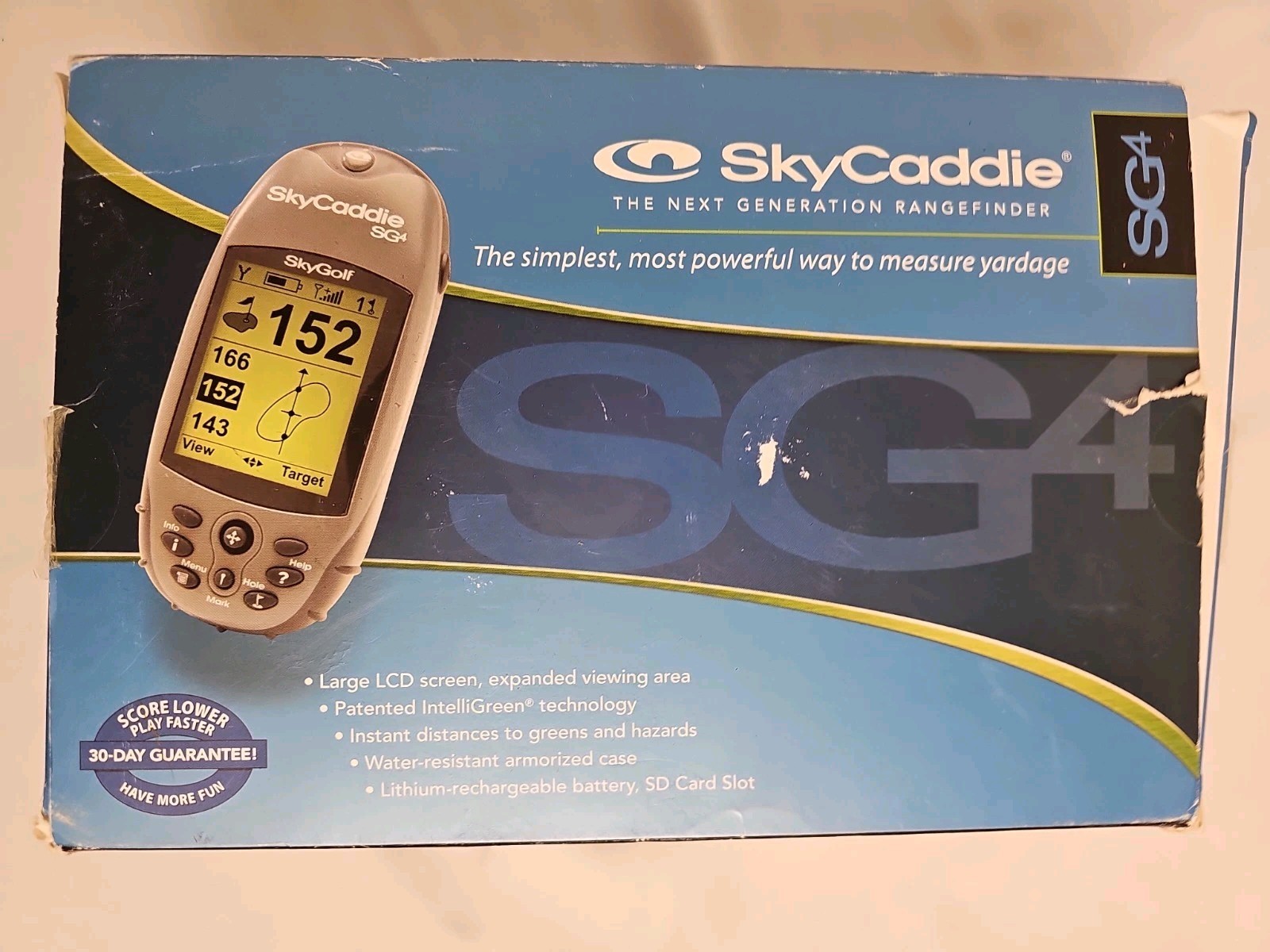 SkyGolf SkyCaddie SG4 Handheld LCD Display Portable Golf GPS