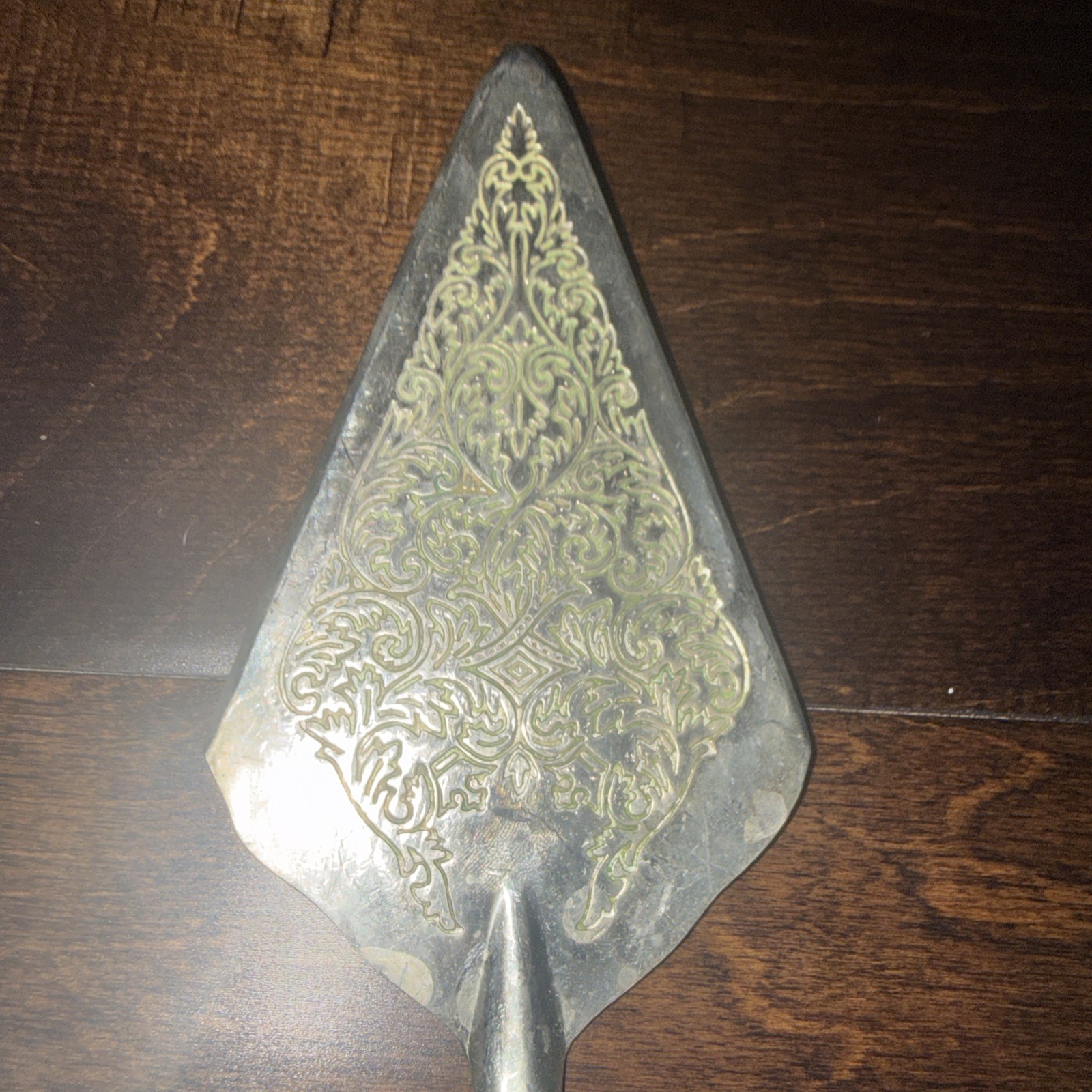 Large Silver Plate Serving Spatulas