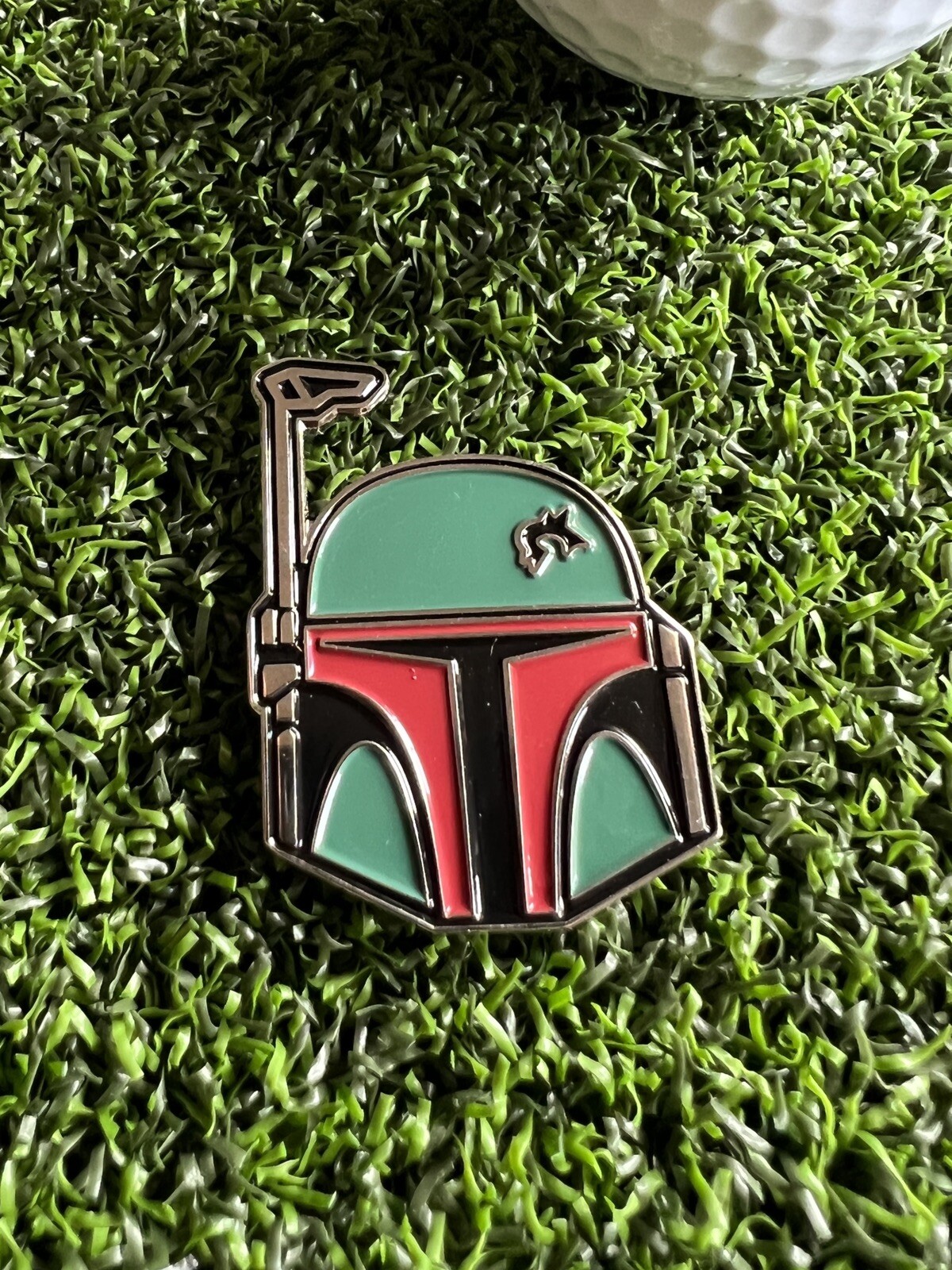 Golf Ball Marker Boba Fett And Magnetic Hatclip USA Seller Bounty Hunter