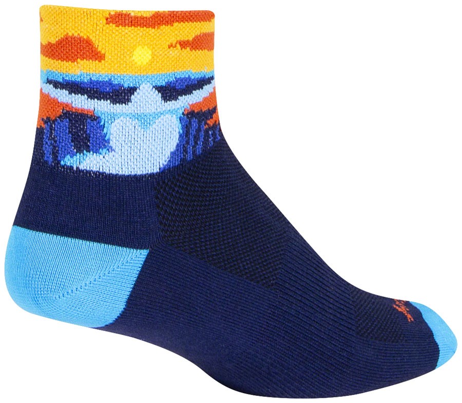 SockGuy Classic Socks Small/Medium Crew Socks Bluffs