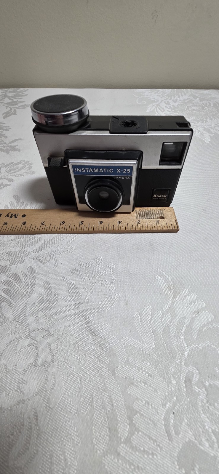Argus 35mm Camera with Leather Case & Instamatic X-25 both untested. AS IS