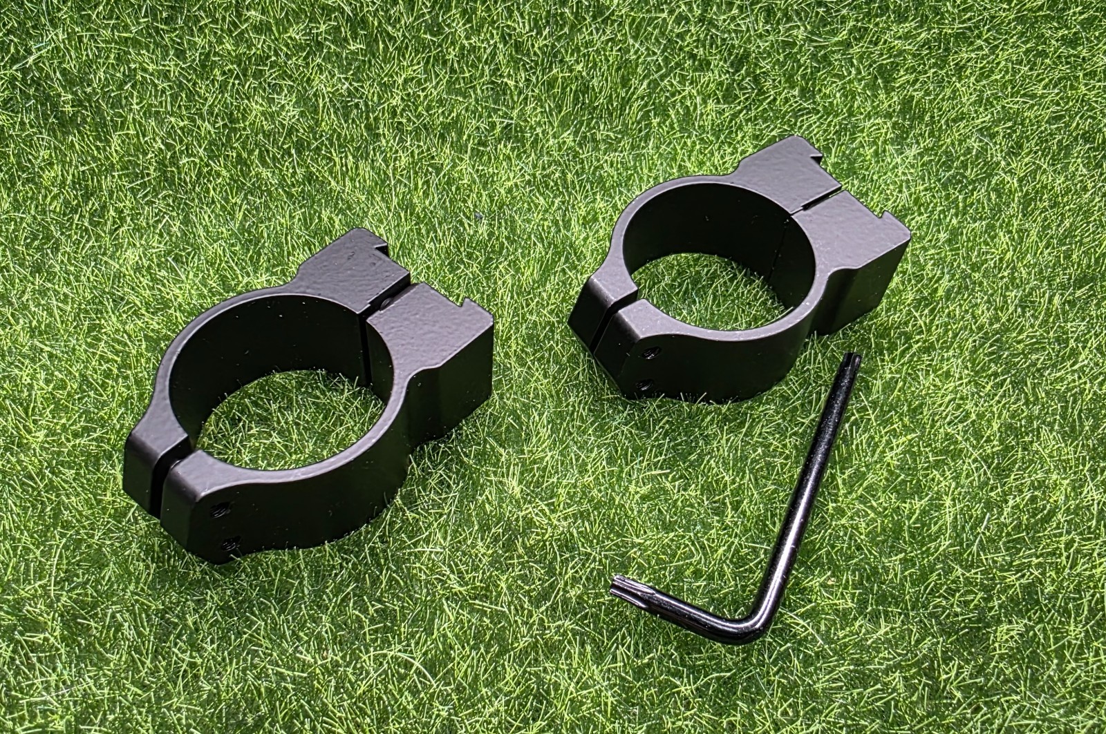 Warne #14TM Maxima 30mm Medium Fixed Steel Scope Rings, Black, Fits TIKKA