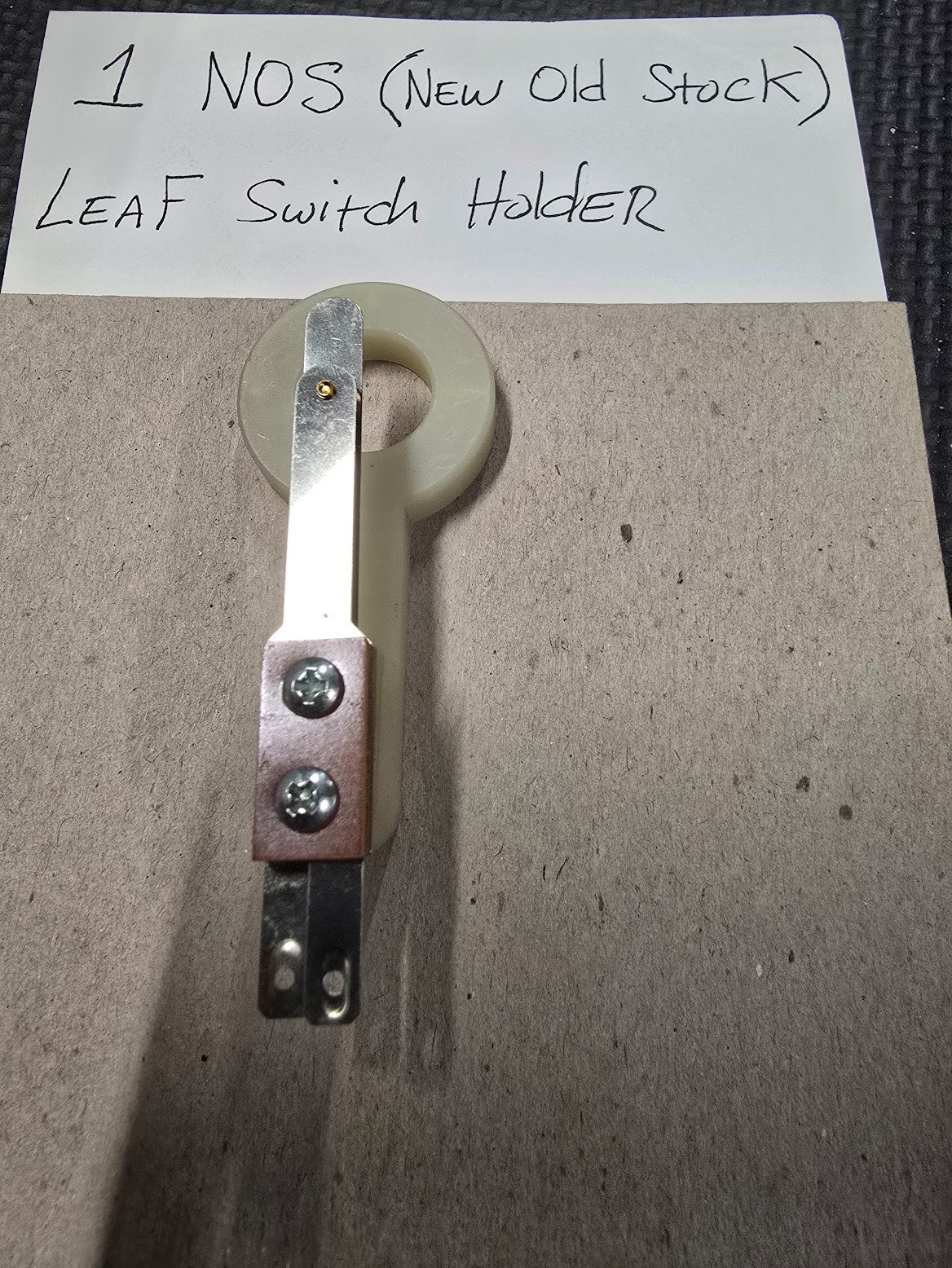 New Old Stock Leaf Switch Button Holder and Switch *New*