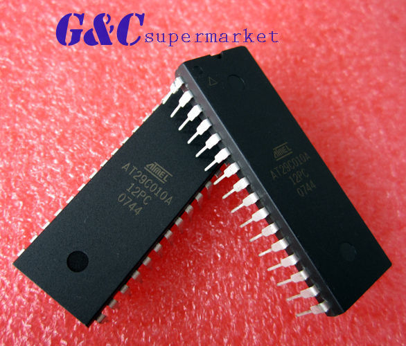 2PCS IC AT29C010A-12PC AT29C010A-12PI DIP32 ATMEL NEW