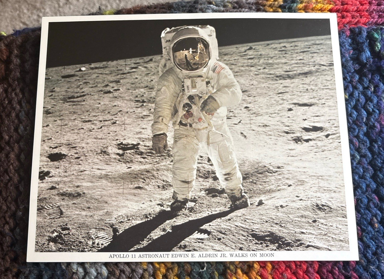 Apollo 11 Buzz Aldrin Walks On Moon NASA 8x10 Photo Print 1969 Lunar Landing