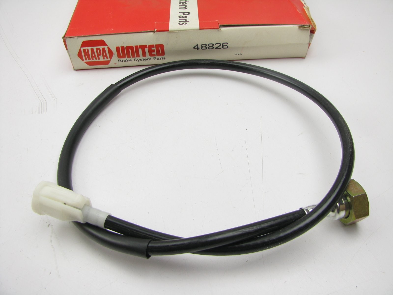 Napa 48826 Speedometer Cable for 1984 Toyota Corolla Sedan A/T - 32-3/4" Long