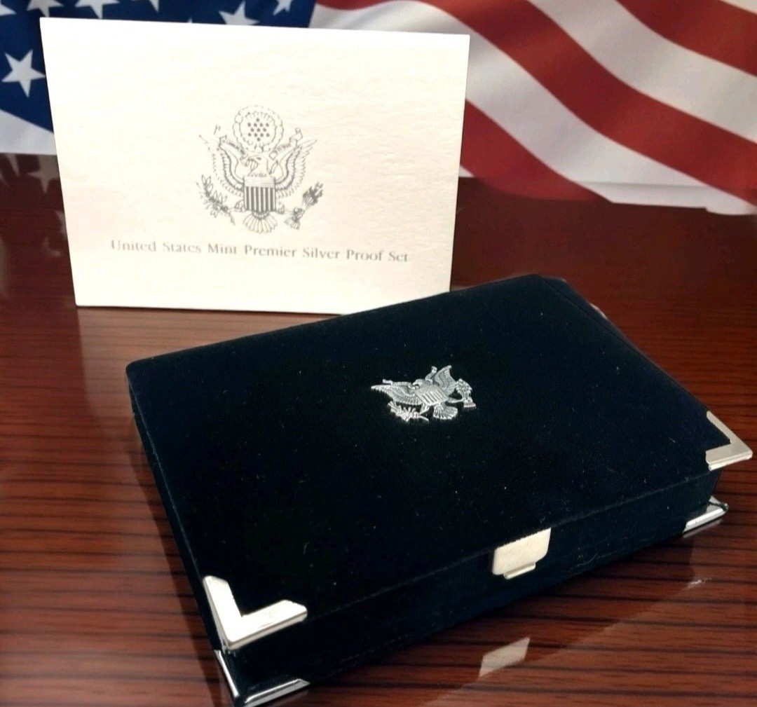 1998-S SILVER Proof Set with original U.S. Mint box and COA