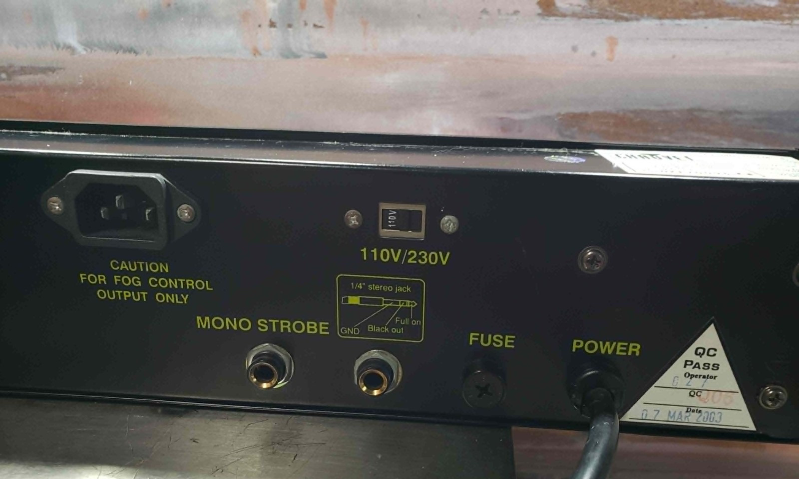 CHAUVET DJ SF-9005 Timer Controller