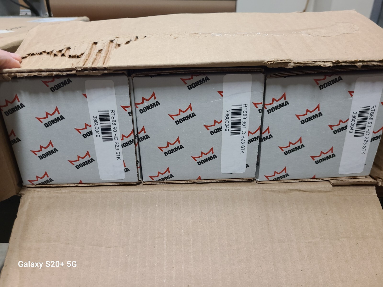 Dorma RTS88 90 Degree Size 3 Hold Open (Body Only)