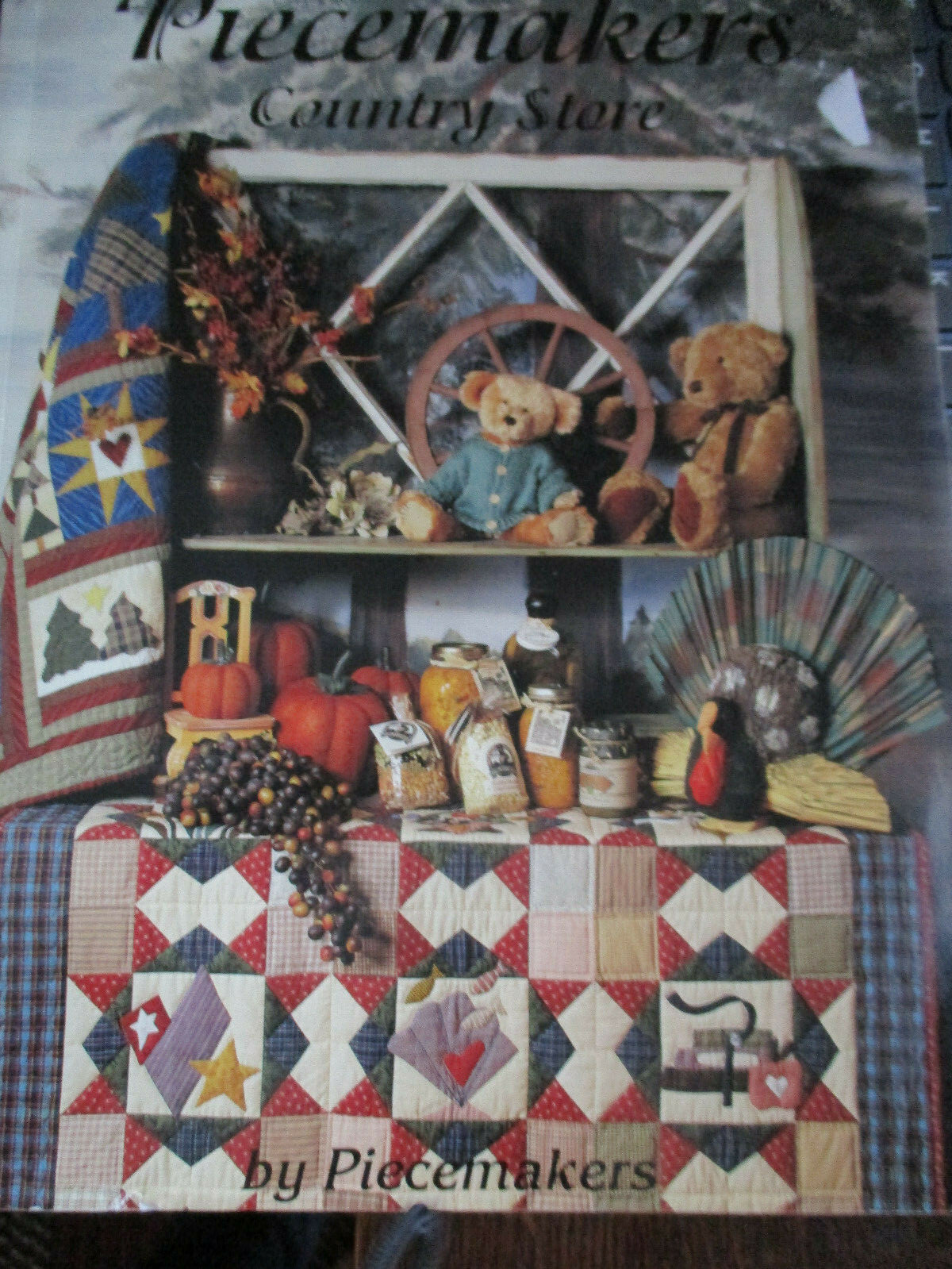 The Story of Piecemaker Country Store Quilt Pattern Book SC EUC by Piecemakers