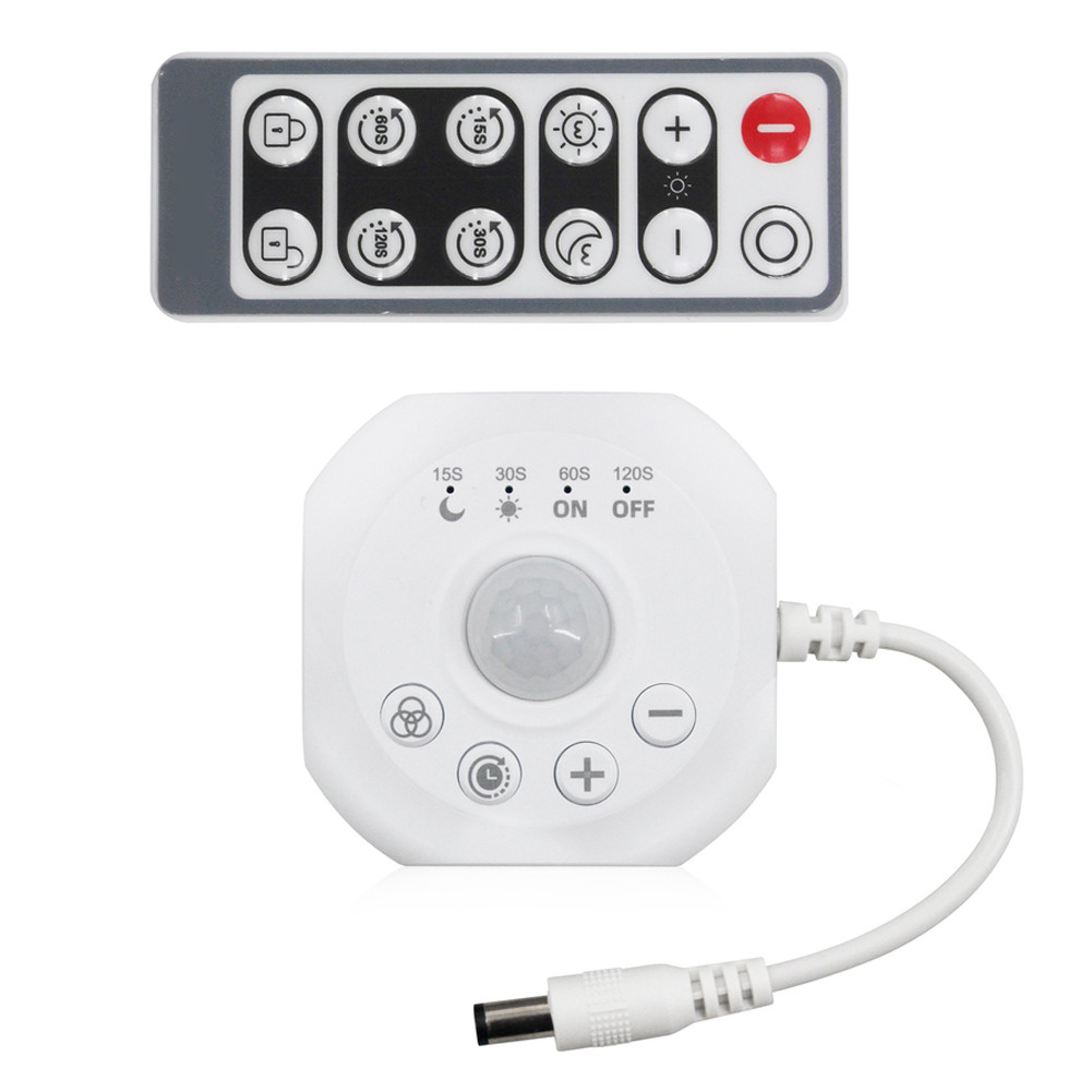 PIR Based LED Dimmer Controller Compatible with Monochrome Light Strips