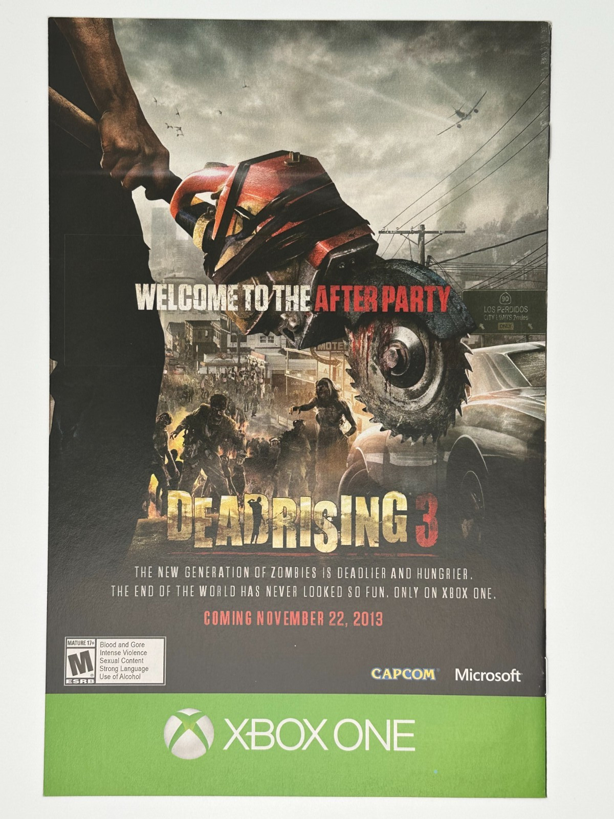 Dead Rising 3 (2013 Marvel) Marvel Custom Edition #1