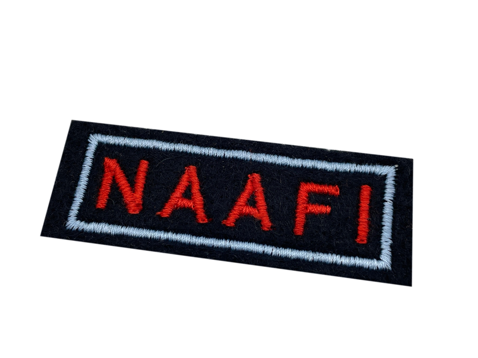 Reproduction NAAFI Shoulder Title, Made in England